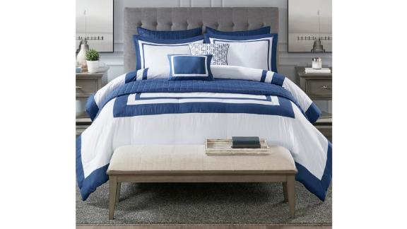 Madison Park Heritage 8-Piece Comforter and Coverlet Set Collection