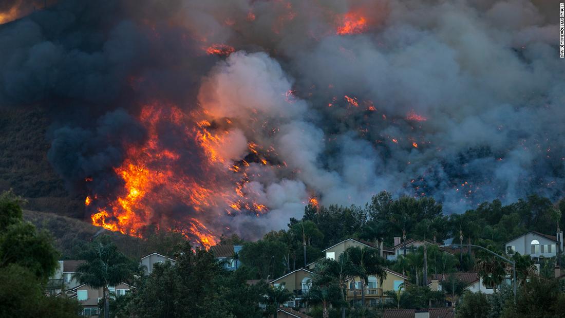 Nearly 70,000 people under mandatory evacuation orders as two new wildfires in Southern California spread rapidly - CNN