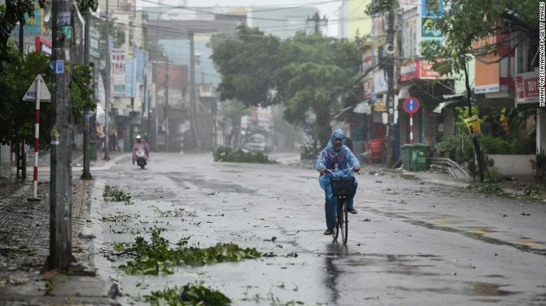 At least 13 killed and dozens missing after Typhoon Molave lashes Vietnam