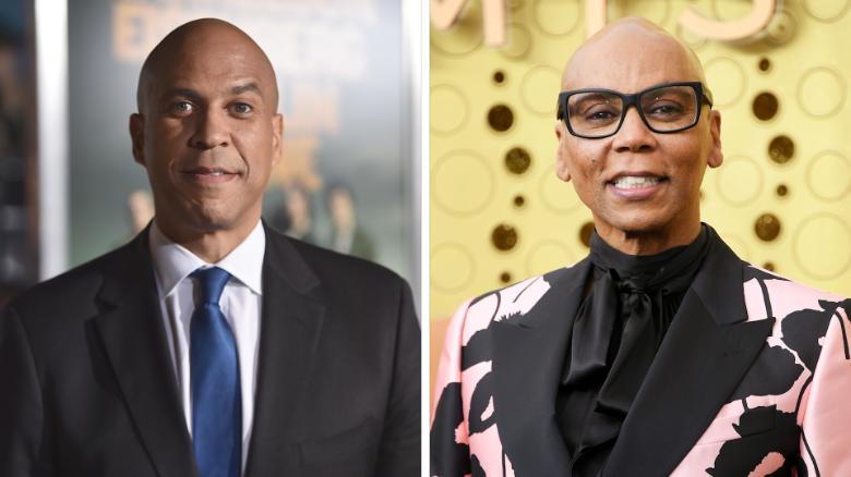 See RuPaul and Cory Booker react to finding out they're cousins