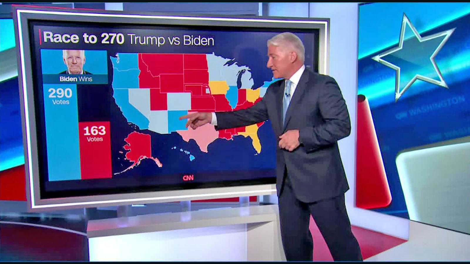 Cnn Race To 270 Covid-19 Is Getting More Attention Over Donald Trump's And Joe Biden's  Campaigns - Cnn Video