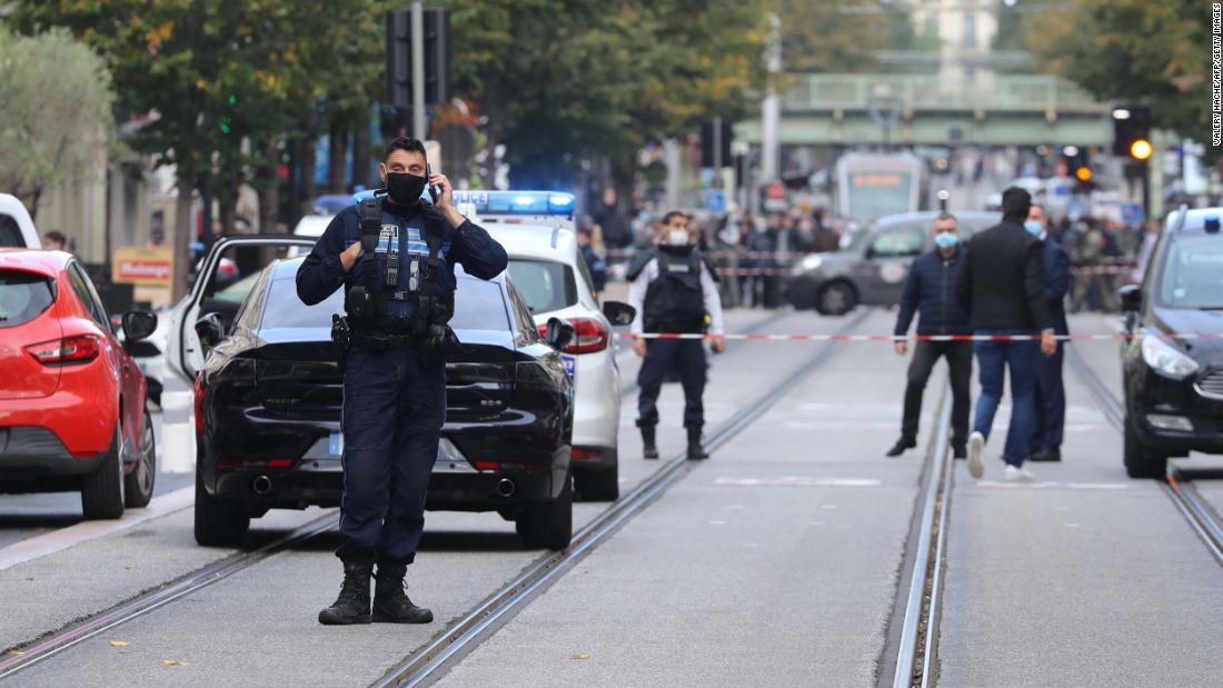 French police in Nice responding to 'terrorist attack,' local mayor says