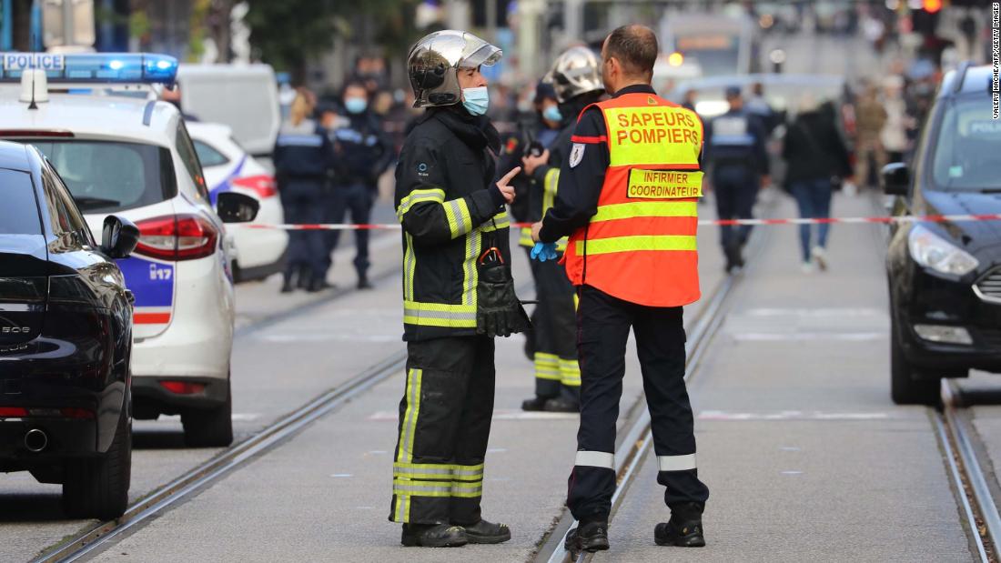 Three dead in knife attack in French city of Nice, mayor says