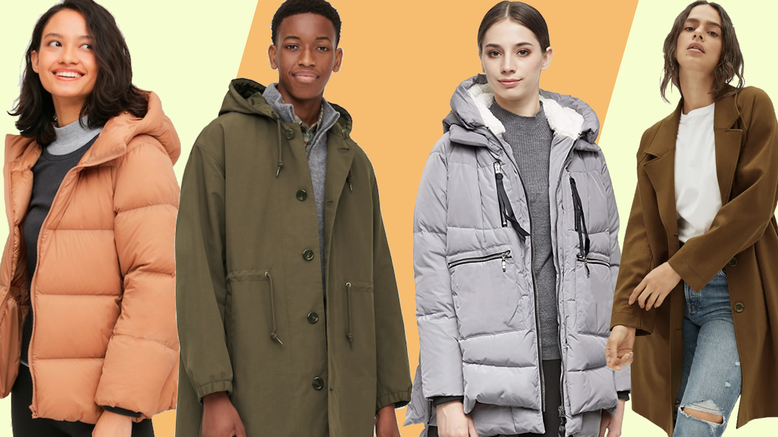 mens winter coats with zip out lining