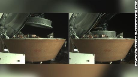 NASAの宇宙船が小惑星のサンプルを安全に封印して、地球に戻る