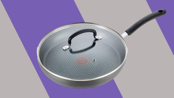 T-fal E76597 Ultimate Hard Anodized Nonstick Fry Pan With Lid