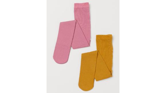 H&M Fine-Knit Tights, 2-Pack 