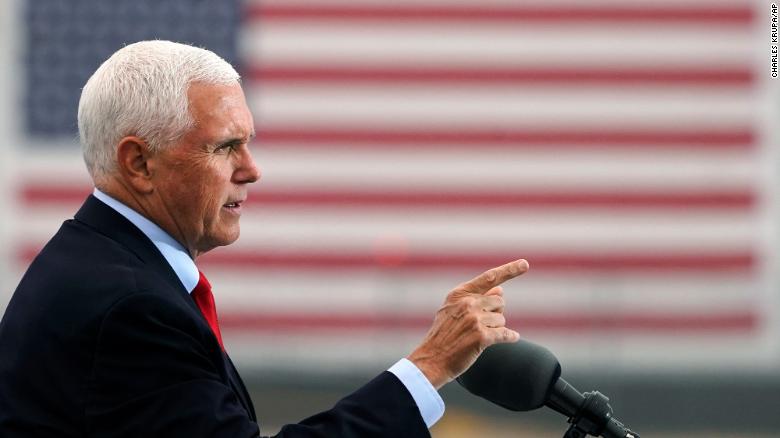 Pence under the radar as Trump fights for power