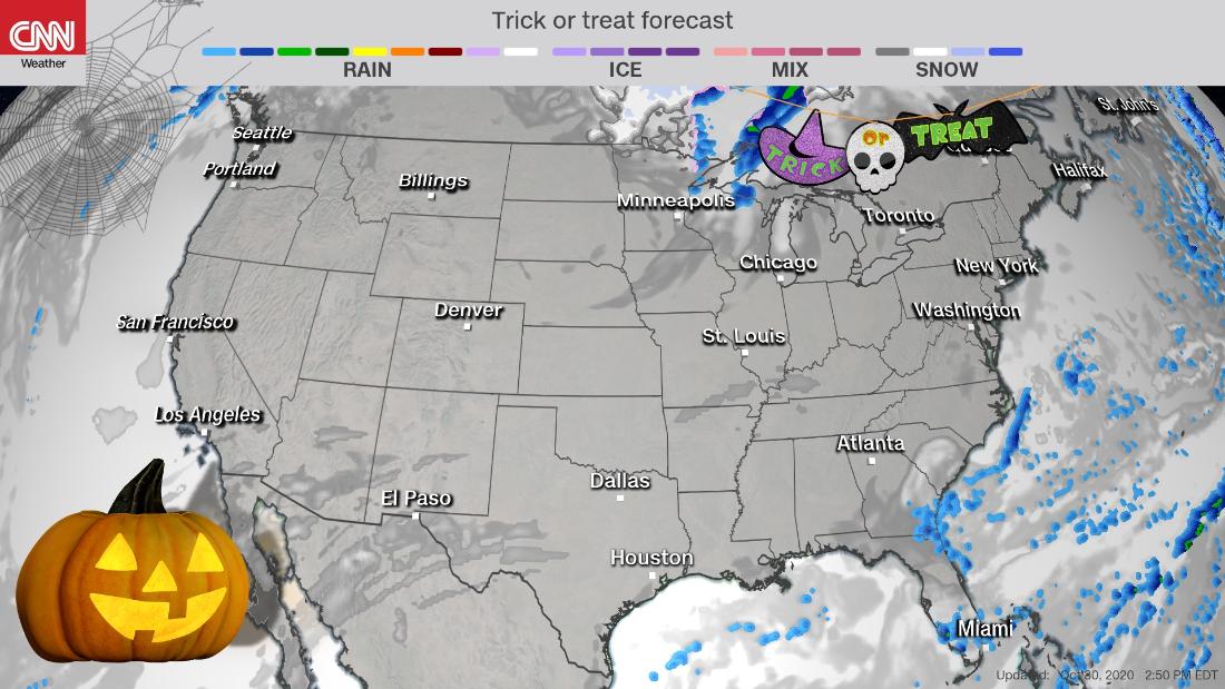 Trick-or-Treat Forecast Is Ideal With An Extra Special Full Moon For ...