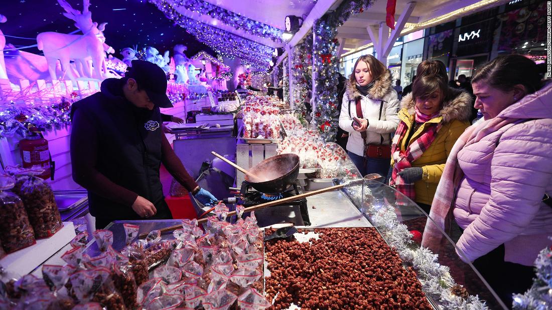 &lt;strong&gt;Brussels Winter Wonders, Belgium: &lt;/strong&gt;Visitors can also browse through the many chalets that serve up glühwein, Belgian beers and all types of snacks.