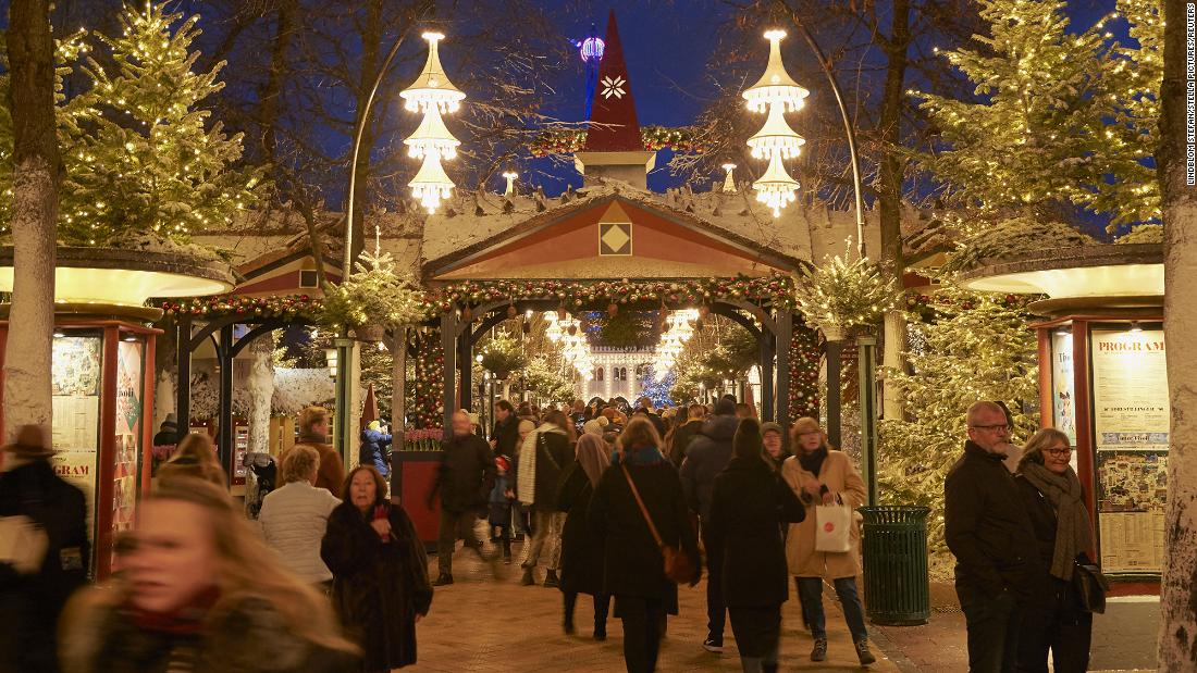 &lt;strong&gt;Christmas in Tivoli, Denmark: &lt;/strong&gt;This Danish amusement park and pleasure garden is a special place to visit year-round, but it&#39;s even more alluring at Christmas.