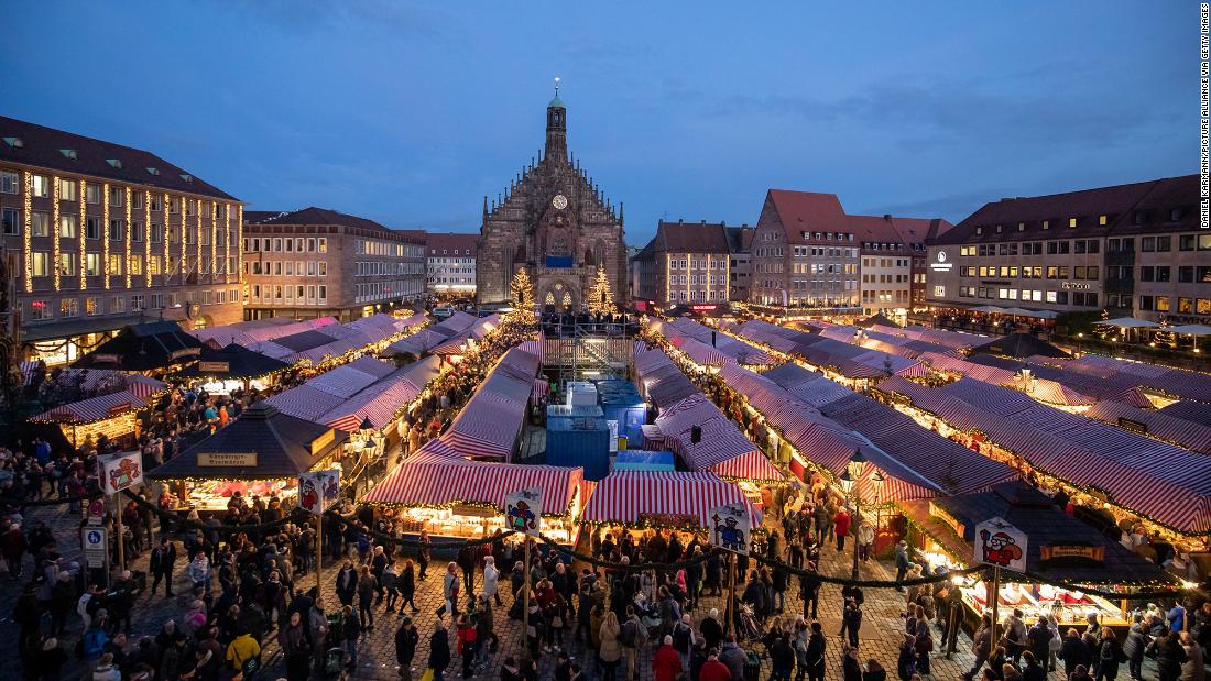 &lt;strong&gt;Christkindlesmarkt, Nuremberg, Germany: &lt;/strong&gt;This festive market has been around since the 16th century, drawing in around two million people every year.