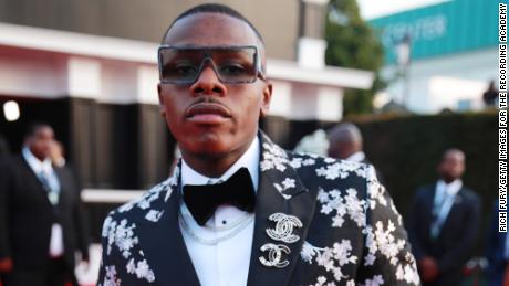 DaBaby attends the 62nd Annual Grammy Awards at Staples Center in Los Angeles, January 26, 2020.