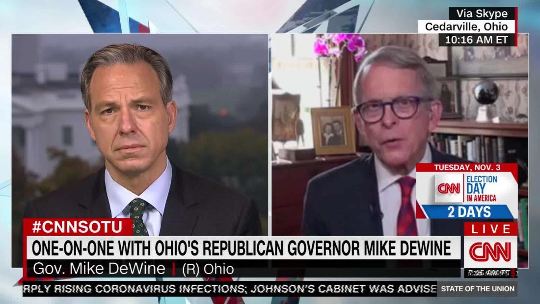 DeWine: 'I think the President wins Ohio' - CNN Video