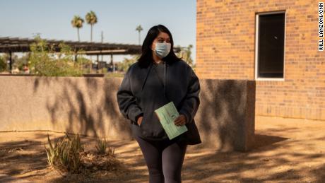 Priscilla Del Toro cast voted for Joe Biden, citing coronavirus as a key reason in her decision.