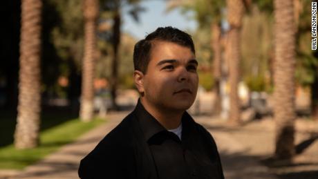 Jacob Martinez, a sophomore at Arizona State University, left the Republican Party because of President Trump and now works as a Democratic organizer.