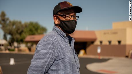 Retired truck driver Bob Rodriguez voted for President Donald Trump.