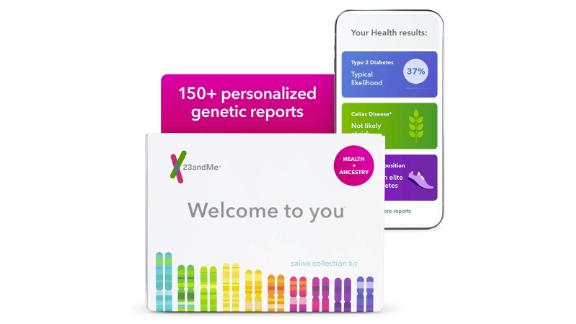 23andMe Health + خدمات پیشینیان: آزمایش DNA ژنتیکی شخصی 