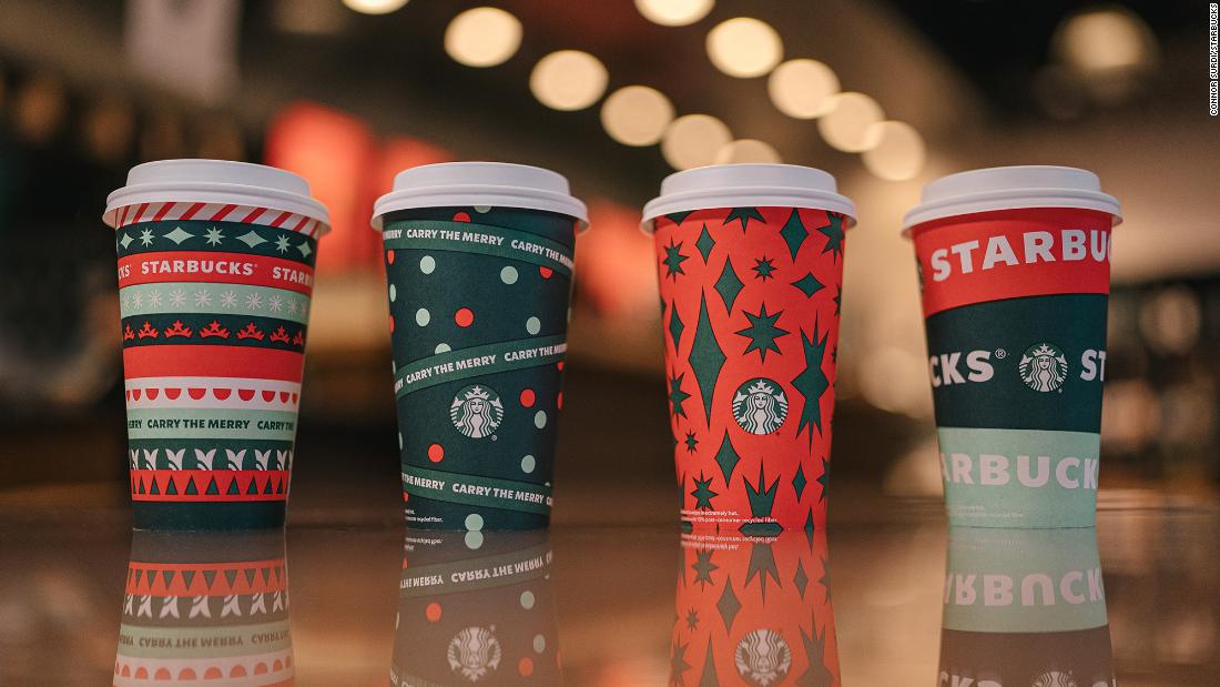 Here's what this year's Starbucks holiday cups look like CNN