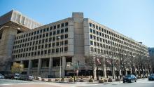 The J. Edgar Hoover Building of the Federal Bureau of Investigation (FBI) is seen on April 03, 2019 in Washington, DC.