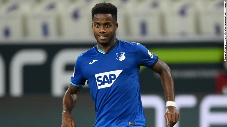 Ryan Sessegnon is playing for Hoffenheim on loan from Tottenham.