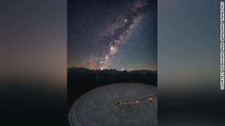 The Five-hundred-meter Spherical Aperture Telescope (FAST) in China was used to monitor the magnetar SGR 1935+2154.