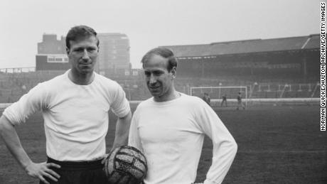 The Charlton brothers, Jack (left) and Bobby, were both part of England&#39;s victorious 1966 World Cup team.