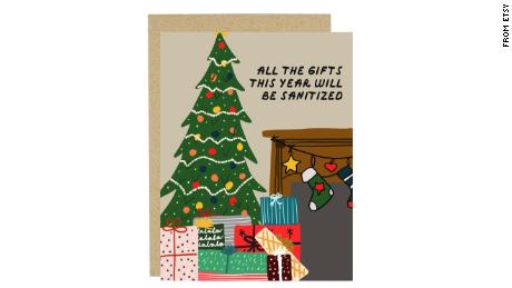 Greeting cards this season are balancing holiday cheer with pandemic woes - CNN