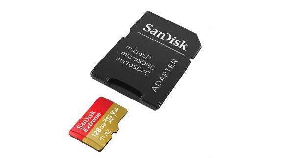 SanDisk 128 GB Extreme microSDXC