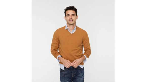 j crew cashmere sweater mens