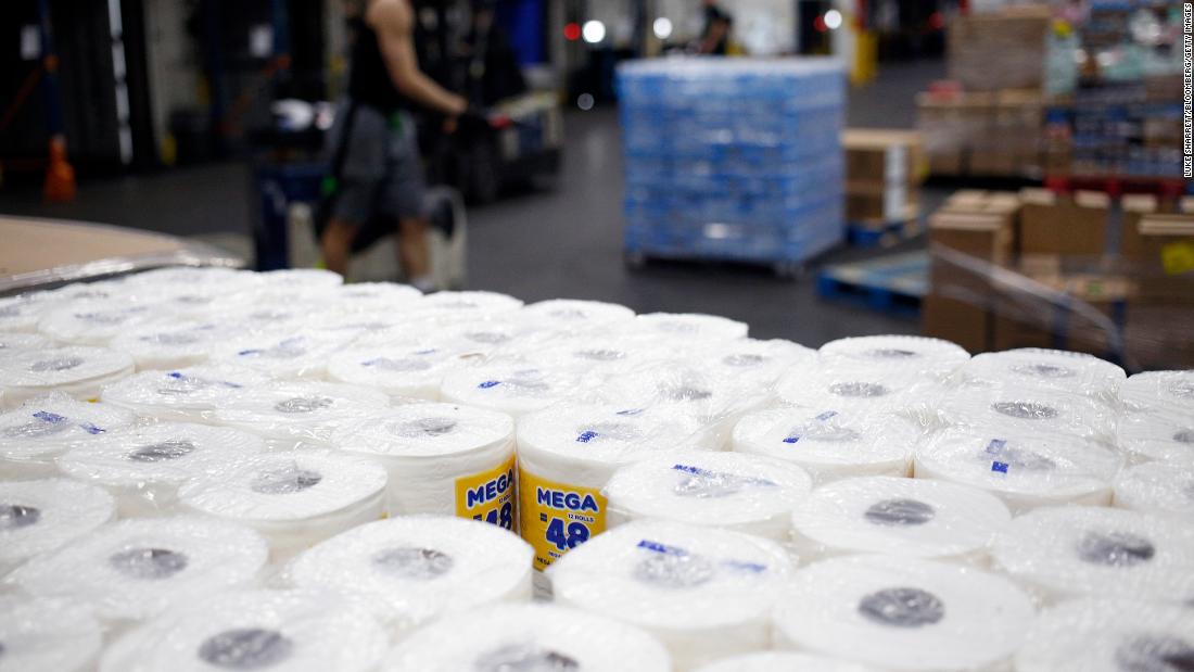 Grocery stores are limiting toilet paper purchases 