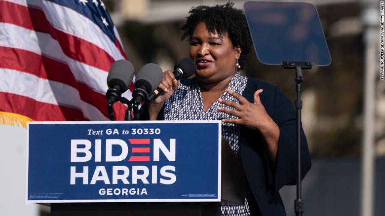 For Stacey Abrams, revenge is a dish best served blue