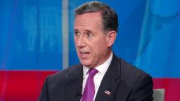 Rick Santorum: 'Very disappointing and shocking' to hear Donald Trump say these things