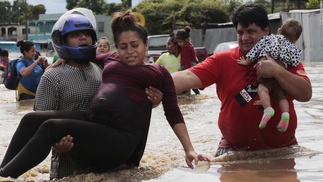 Tropical Depression Eta is moving toward Cuba after leaving at least 100 people dead in Central America