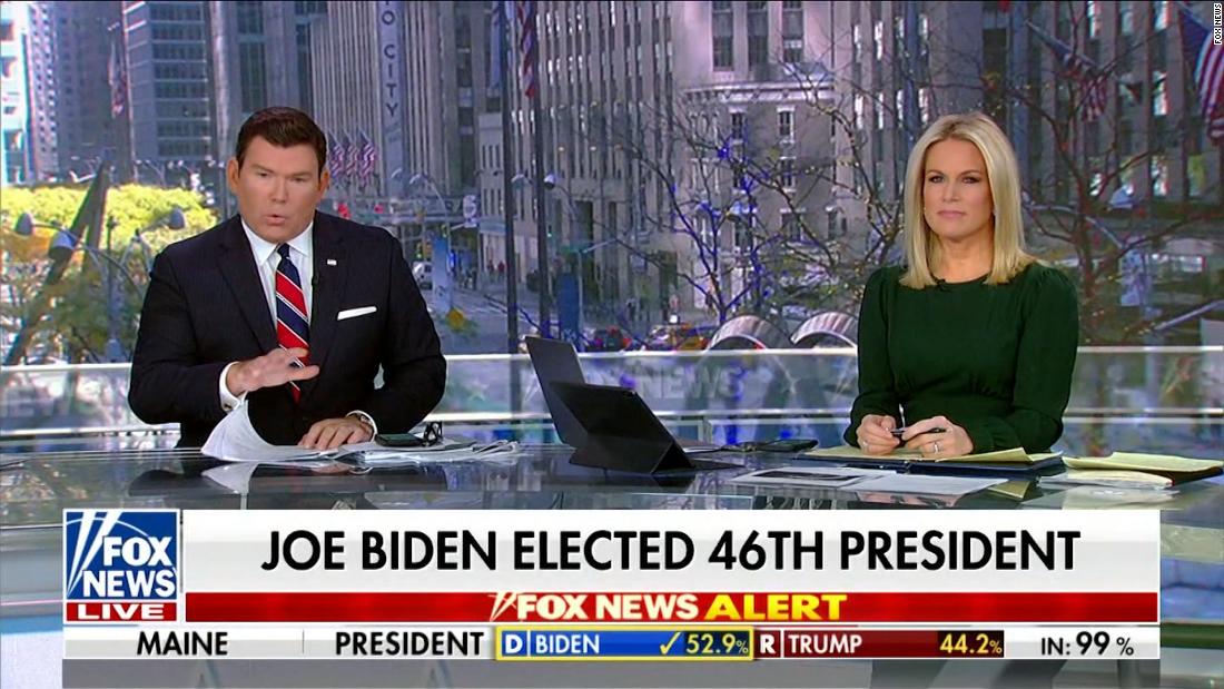 How Fox News covered Biden winning the presidential election