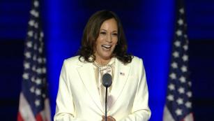 Kamala Harris Speech: First Woman Elected VP Says She 'won't Be The ...