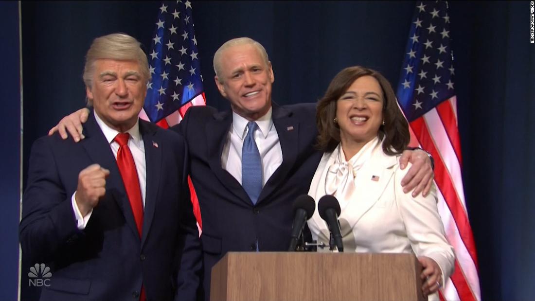 'SNL' shows off Biden and Harris' victory speeches and Trump's