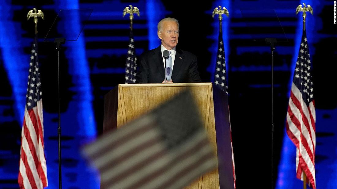 Biden is advancing with change as Trump fights the election results
