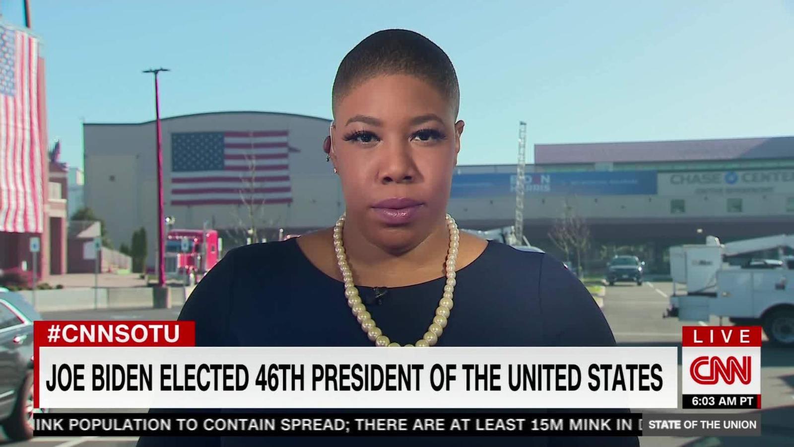 Symone Sanders On Historic Biden Harris Victory Cnn Video 9965