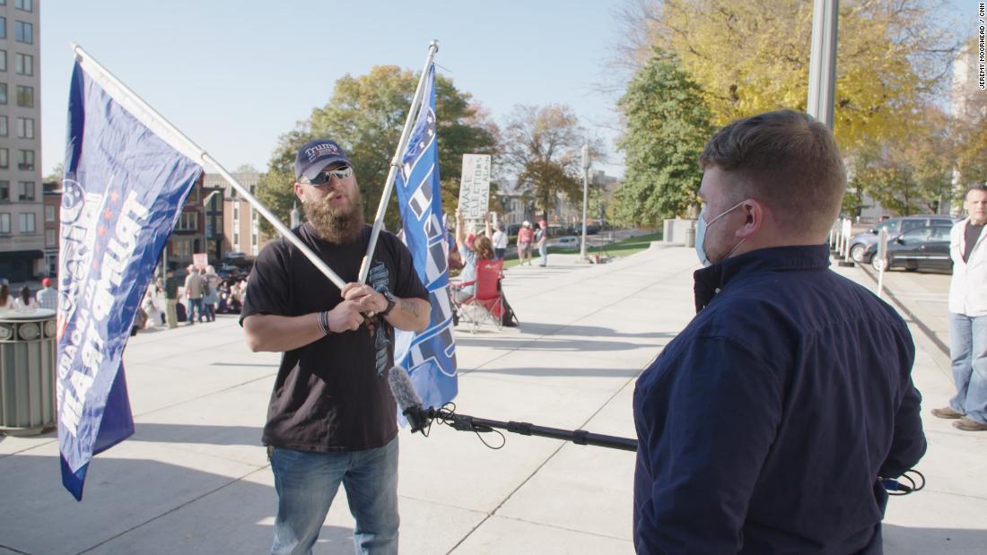 Misinformed through social media, Trump supporters take to the streets to challenge election result