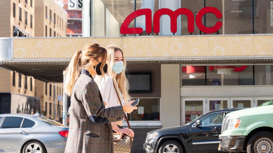 AMC Theatres stock surges on vaccine news | myv949.com