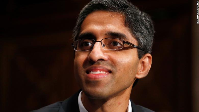 In this Feb. 4, 2014, photo, then U.S. Surgeon General appointee Dr. Vivek Murthy appears on Capitol Hill in Washington.