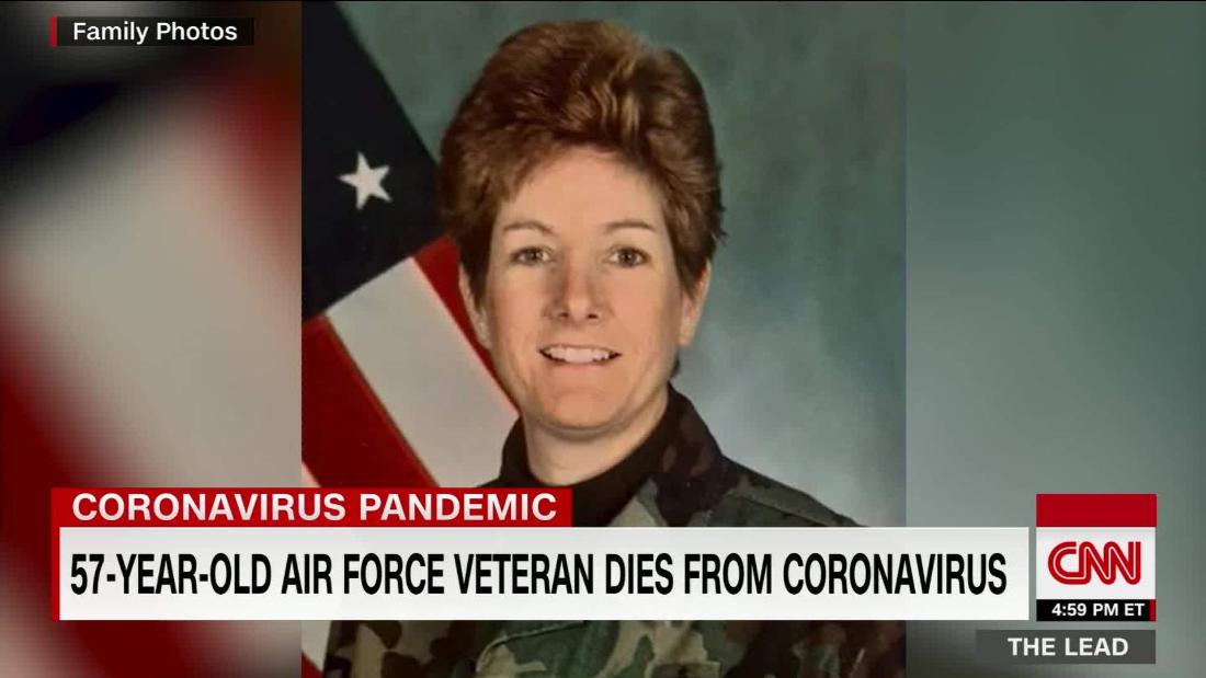 57-year-old Air Force veteran dies from coronavirus - CNN Video