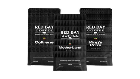 Whole Coffee Beans Red Bay Motherland 3-Pack Gift Collection