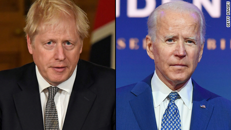 UK Prime Minister Boris Johnson (left) and US President Joe Biden will come to the summit with their own agendas.