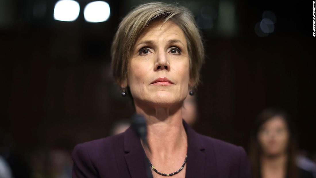 Sally Yates: I never thought that I'd be saying, 'Yeah, go Liz Cheney'