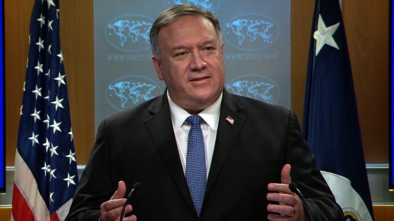 Pompeo leaves chaotic Washington for Europe, the Mideast and an Israeli settlement, sources say