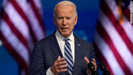 Biden says Trump&#39;s actions are &#39;an embarrassment&#39; but won&#39;t impede transition effort 