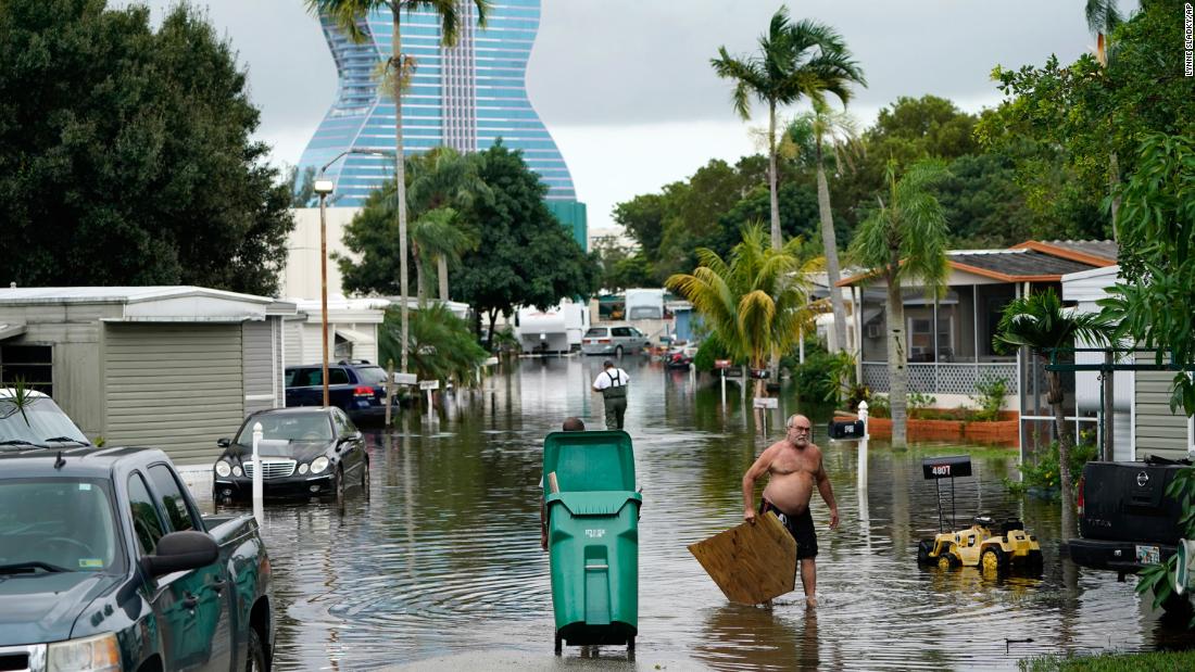 Tropical Storm Eta threatens Florida's Gulf Coast with its fourth landfall