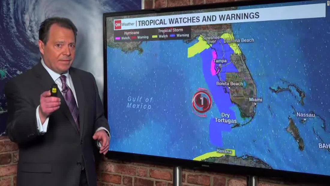 Hurricane Eta will make its fourth landfall on Florida's coast - CNN Video